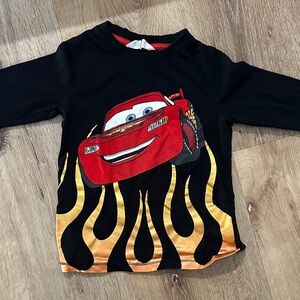 H&M Cars Lightning McQueen Long-sleeve shirt Size 2-4 Yrs